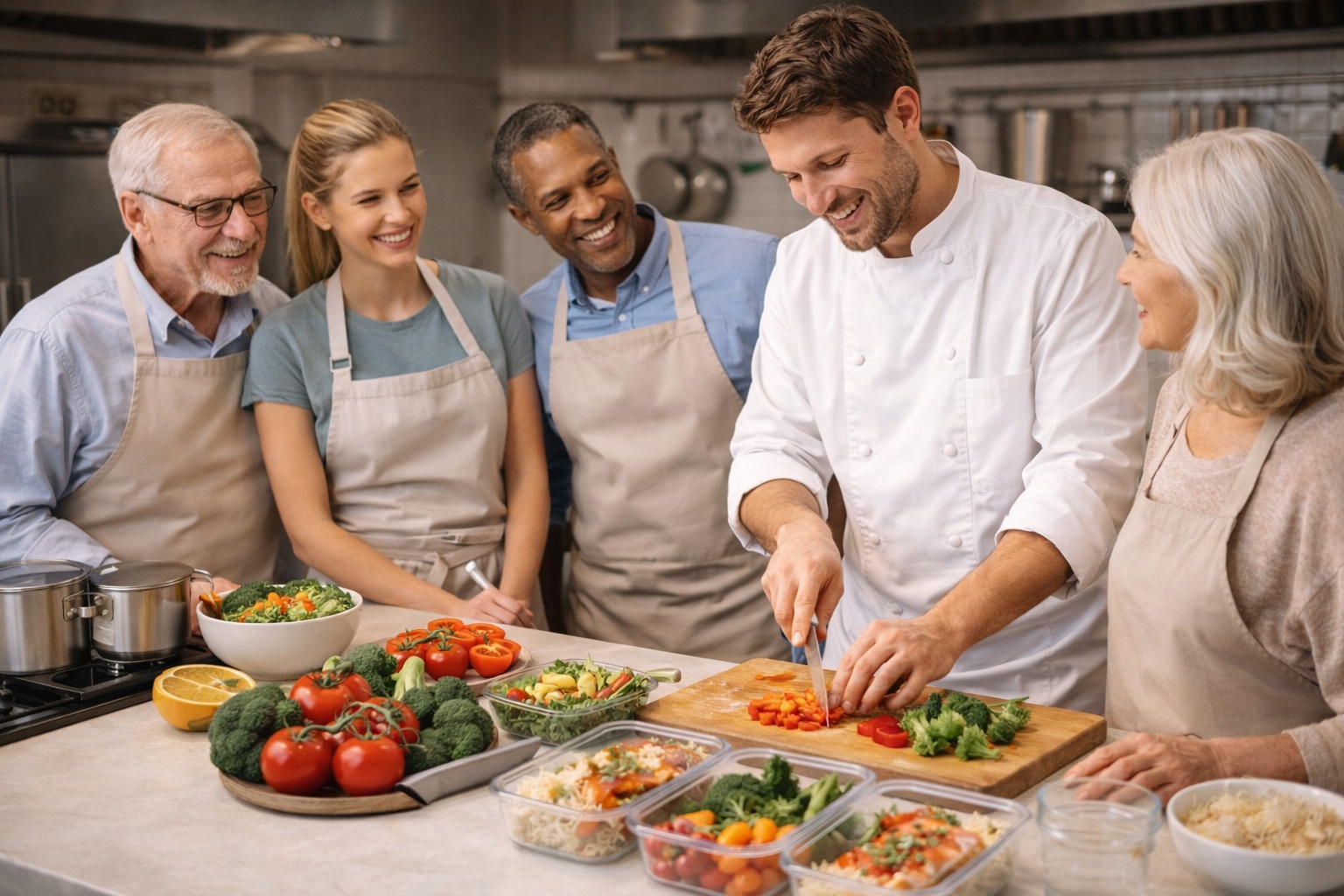 Főzőtanfolyam egészséges ételekhez