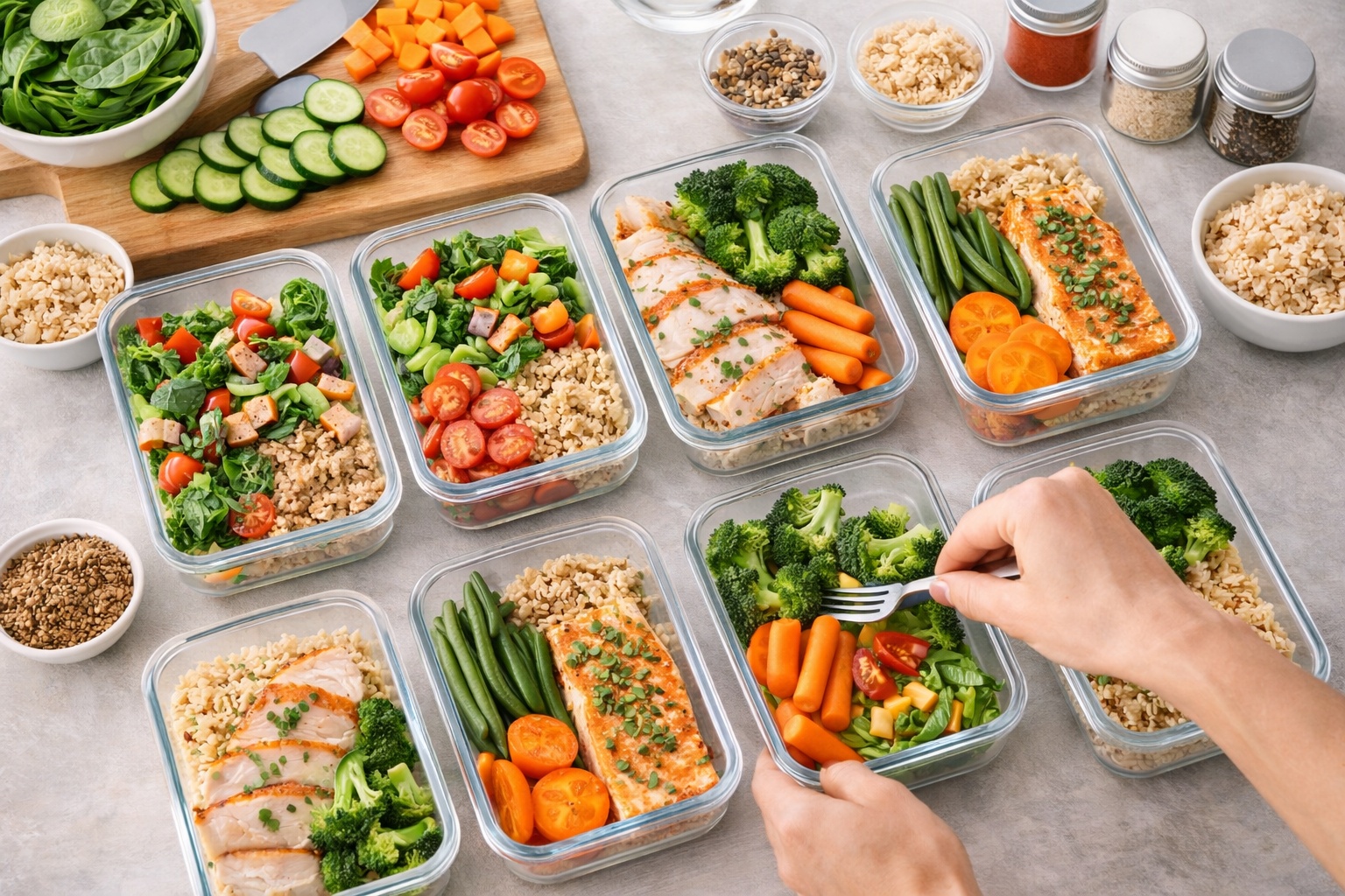 Meal prep szolgáltatás